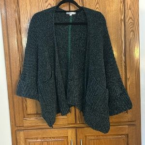 Lisa Robertson Chenille Cardigan Sweater